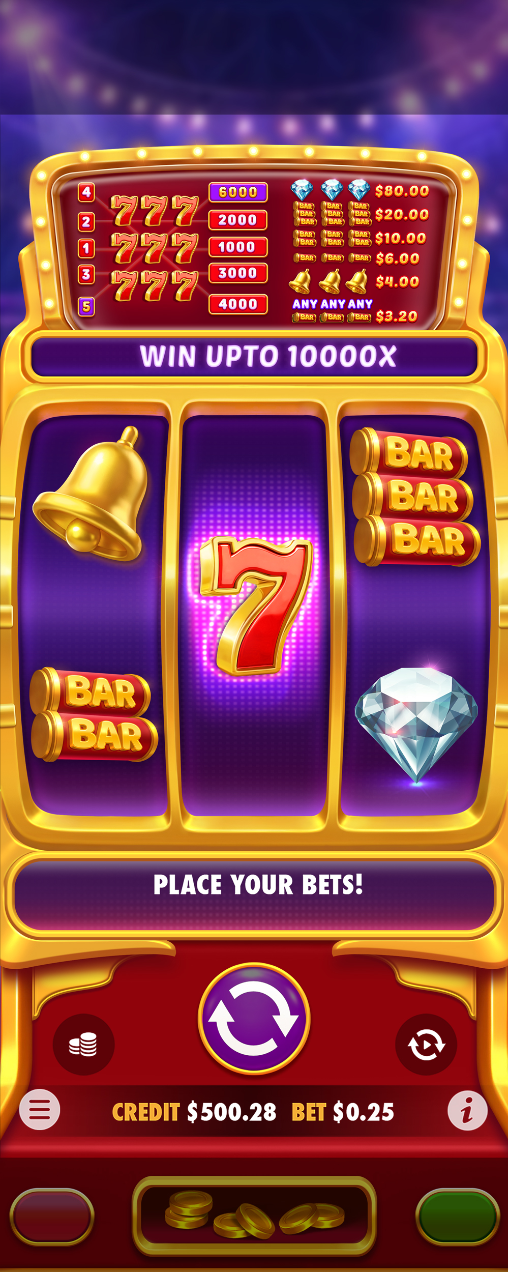 777 Rush - screenshot with slot description 4